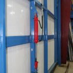 Schweiss Doors Introduces Hydraulic Door Wind Pin