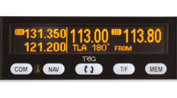 First preview of Trig’s slimline Nav/Com family: The TX56/TX56A and TX57/TX57A