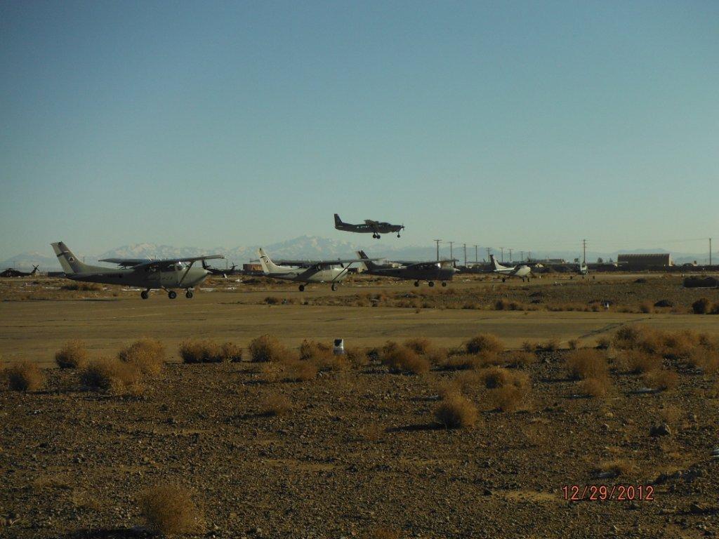 Cessna Training in a War Zone
