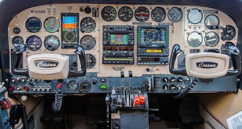 Cessna340_panel