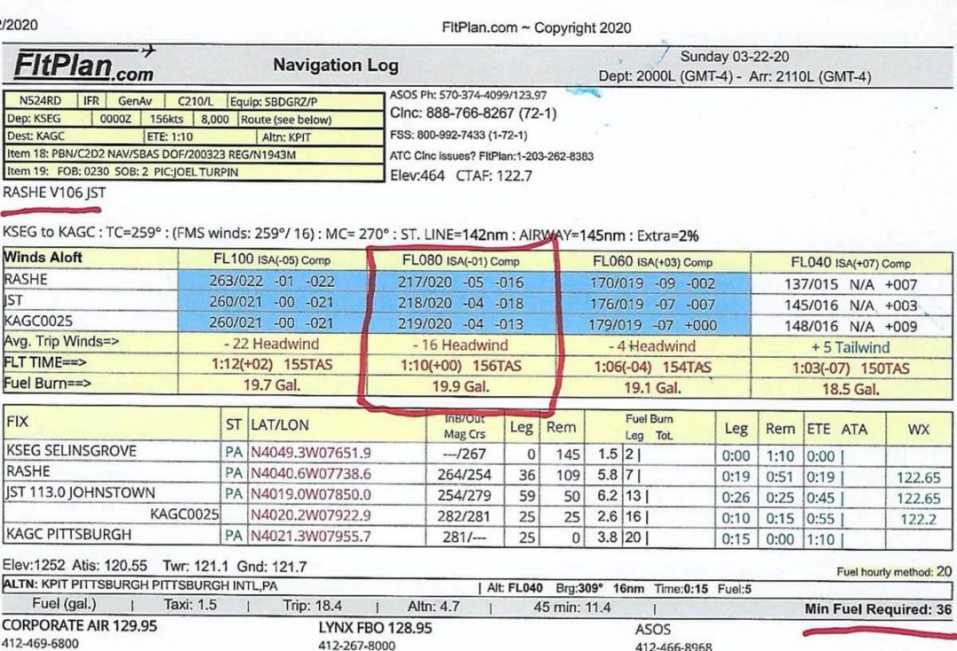 Professional IFR Flight: Planning for the GA pilot | Cessna Owner ...