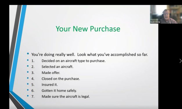 Learning About Your New-to-You Cessna, Post-Purchase, Video 2