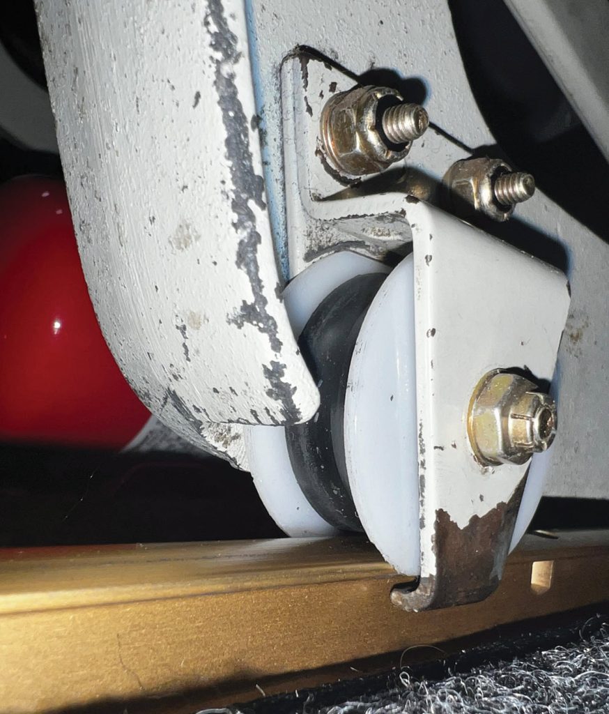 DENTIERA LATERALE INOX PICCOLA X BRACCIO AFFETTATRICE OMS