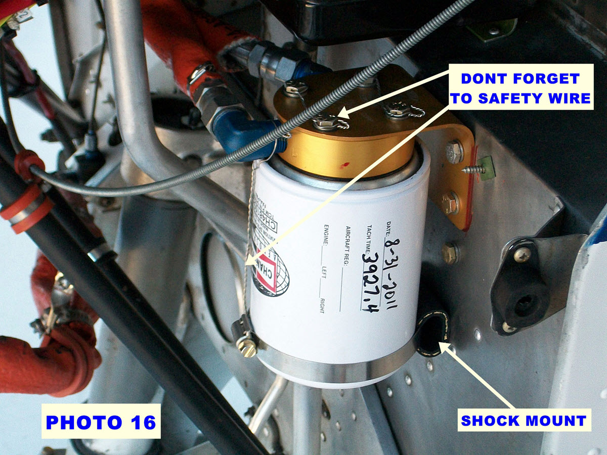 Install A Remote Oil Filter Kit To Make Diy Oil Change Easy Cessna