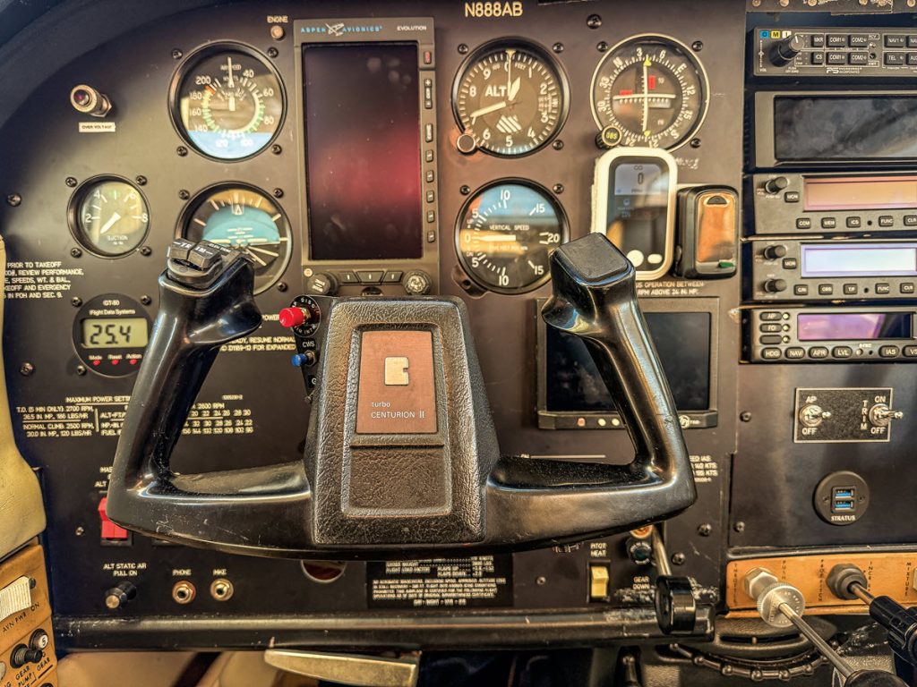 Cessna yoke