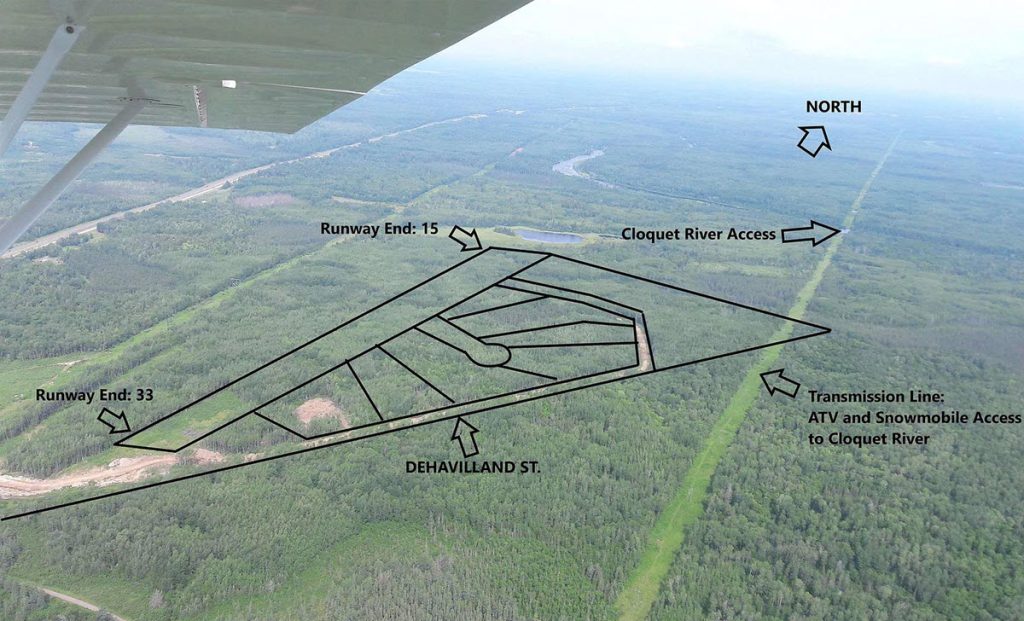 layout of fly-in community