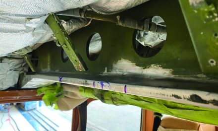 Carry-Thru Spar Eddy Current Inspection