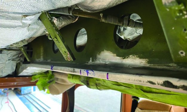 Carry-Thru Spar Eddy Current Inspection